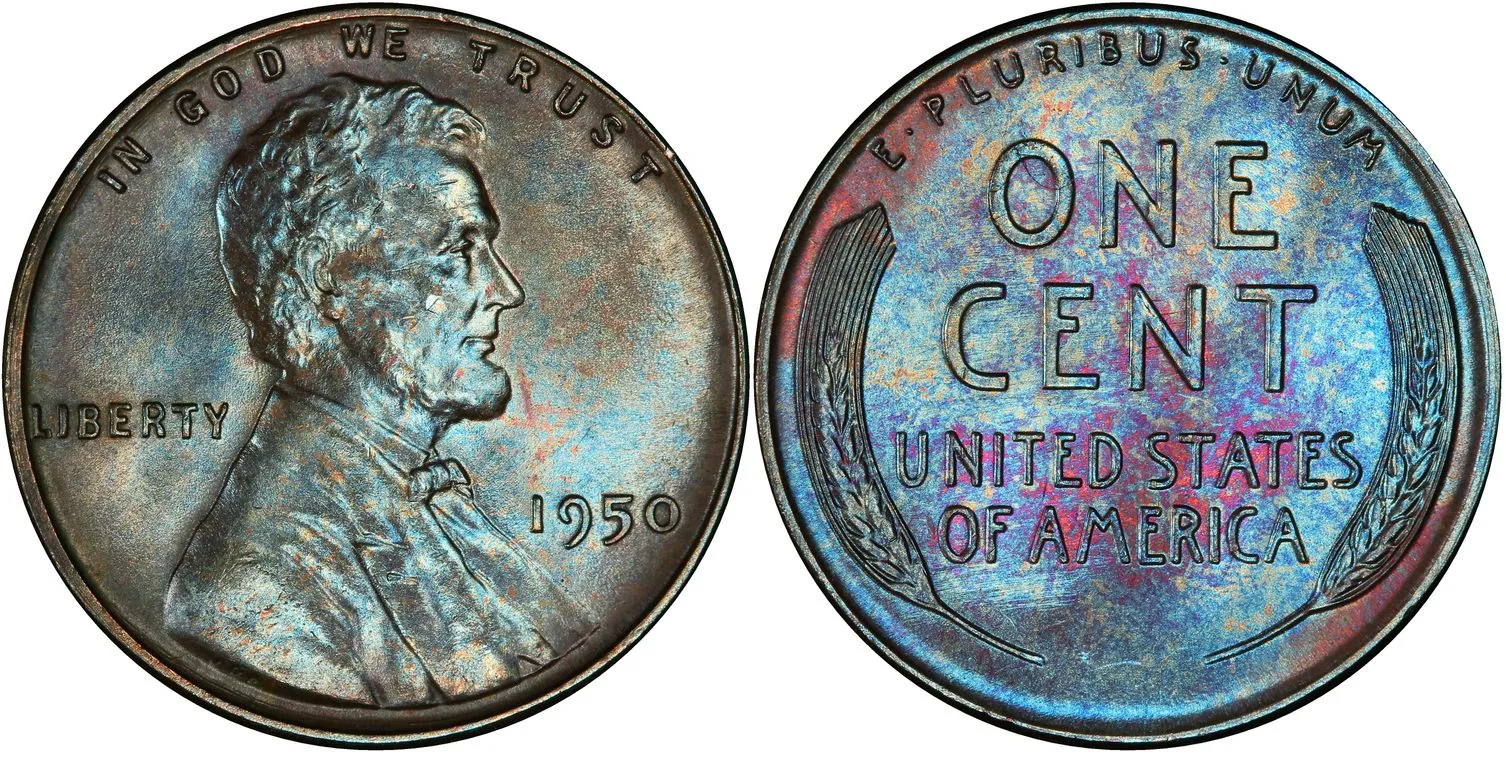 1950 Cent Value: Mint Varieties, Rarity, And Current Prices - Coins Value