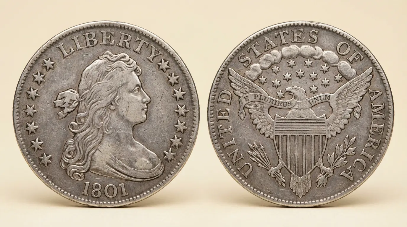 1801 Half Dollar Value: Mint Varieties, Rarity, And Current Prices ...