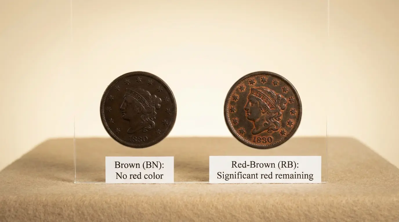 Penny Color 1830 Cent Value: Mint Varieties, Rarity, And Current Prices - Coins Value