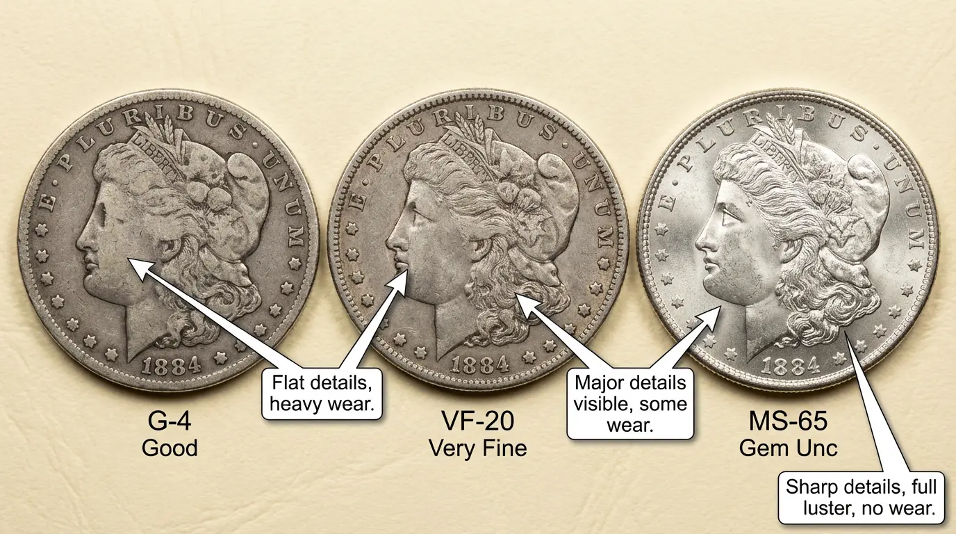 1884 Dollar Value: Mint Varieties, Rarity, And Current Prices - Coins Value