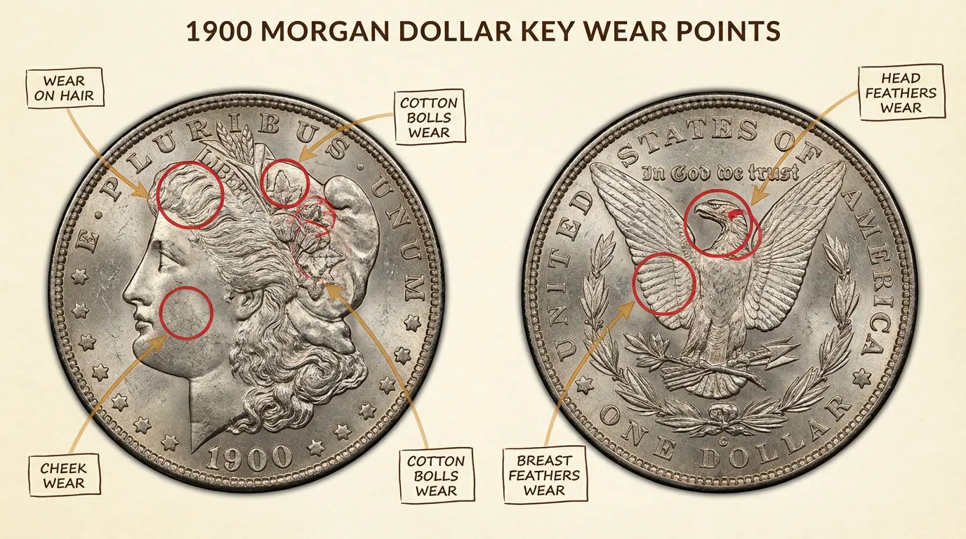 Money In 1900 1900 Dollar Value: Mint Varieties, Rarity, And Current Prices - Coins Value
