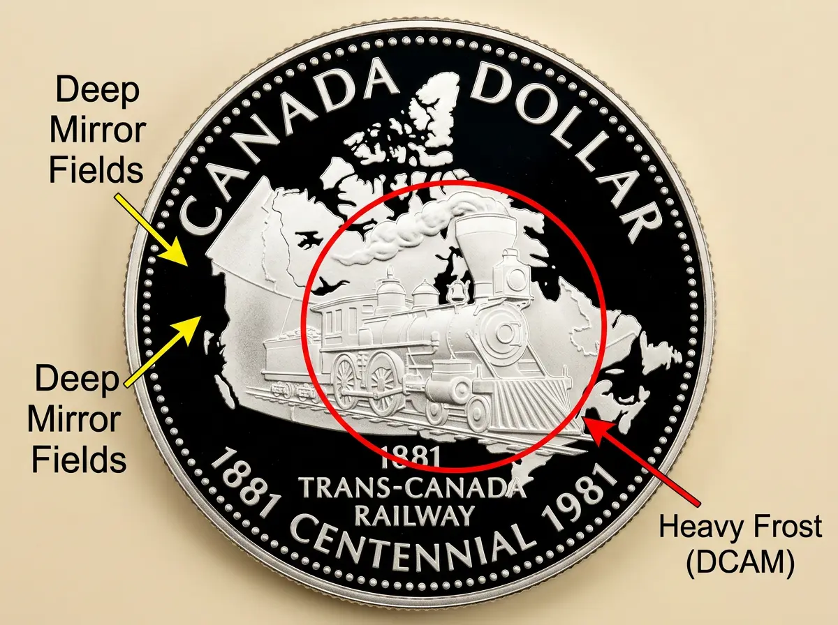 1981 Canadian Dollar Value: Voyageur Nickel & Trans-Canada Railway ...