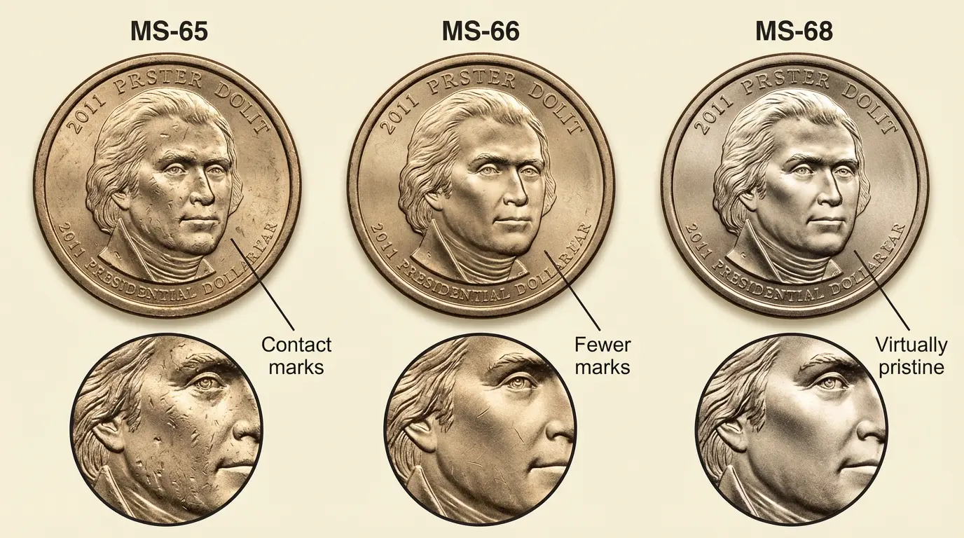 Ms68 2011 Dollar Value: Mint Varieties, Rarity, And Current Prices - Coins Value