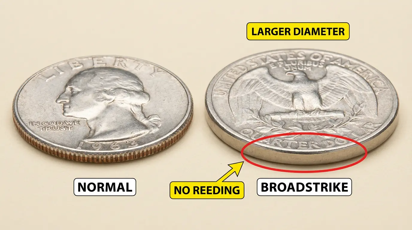 Quarters Without Ridges 1963 Quarter Errors: Complete List, Values & Rare Varieties - Coins Value
