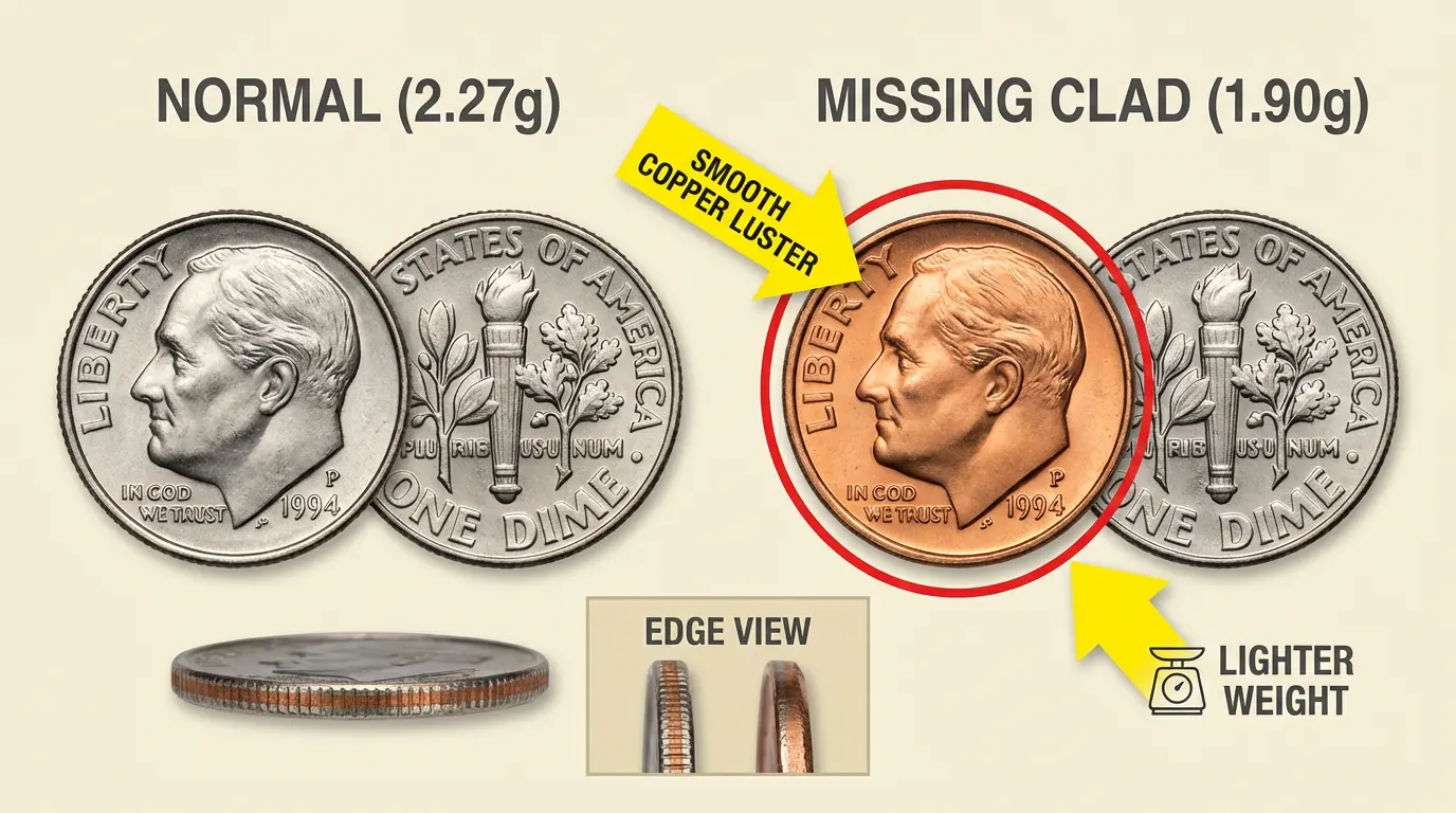 1994 Dime Errors: Complete List, Values & Rare Varieties - Coins Value