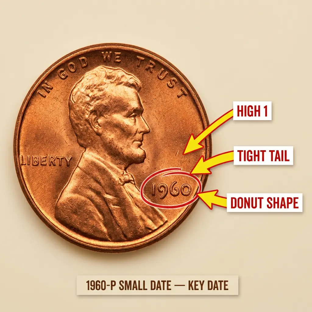 1960 Penny Errors: Complete List, Values & Rare Varieties - Coins Value