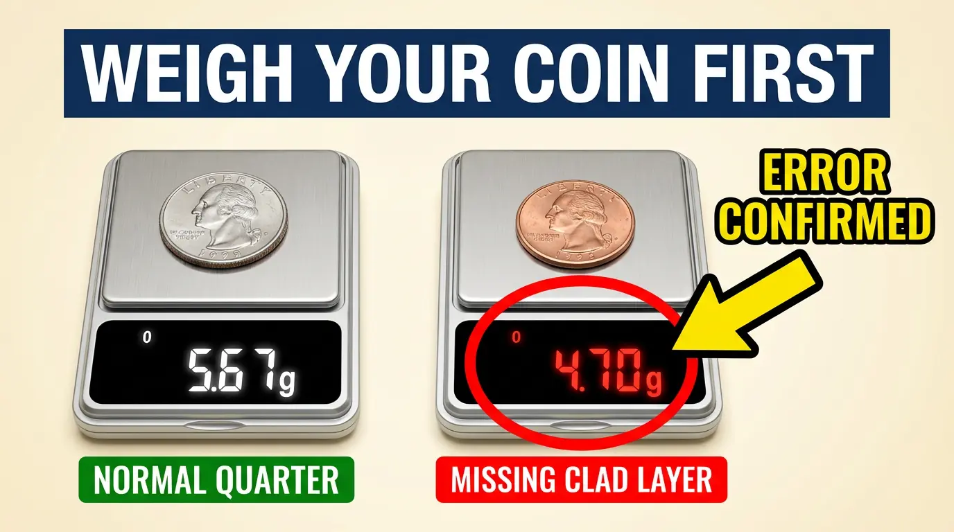 Quarters Without Ridges Chart 1998 Quarter Errors: Complete List, Values & Rare Varieties - Coins Value