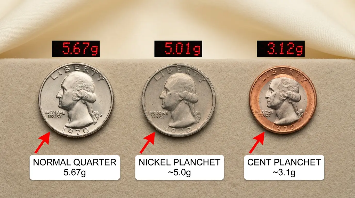 Normal Quarter 1970 Quarter Errors: Complete List, Values & Rare Varieties - Coins Value
