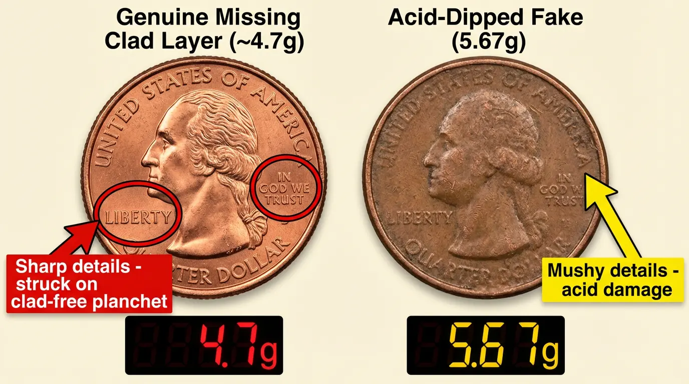 State Quarter Errors: Complete List With Pictures & Values (1999-2008 ...
