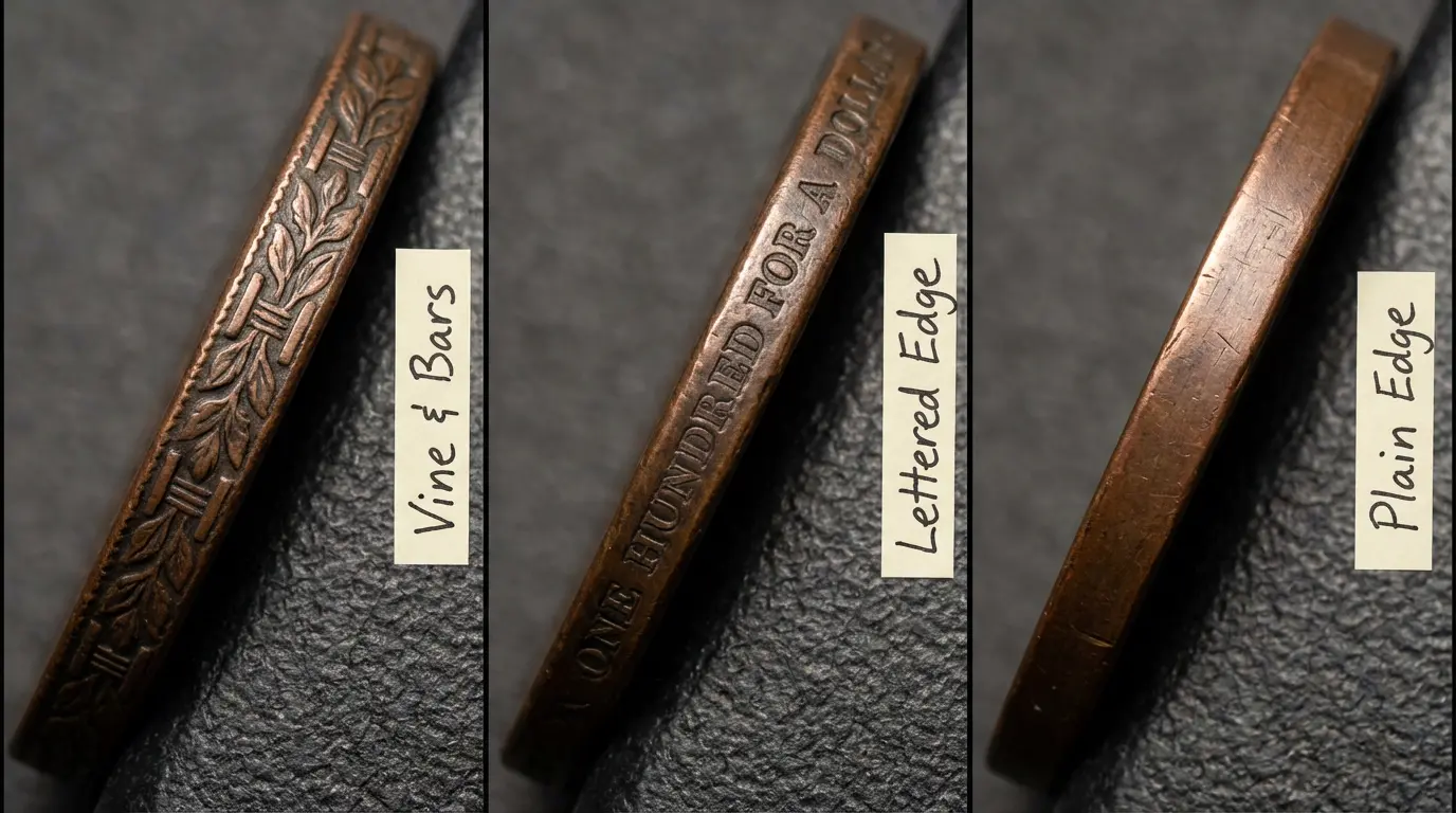 Coin Edge Pattern Flowing Hair Large Cent Value: Most Valuable & Rare Dates - Coins Value